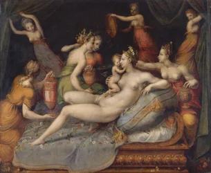 El nacimiento de Cupido